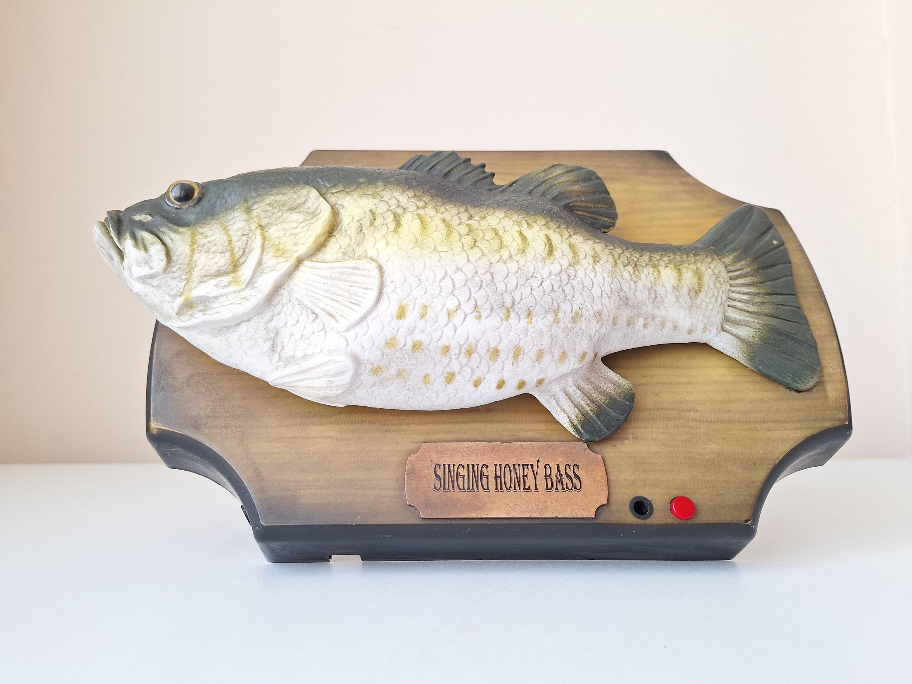 Fish 90s Picture Vintage Animated Singing Fish: 1990s Novelty Decor, Not Working !! - Etsy