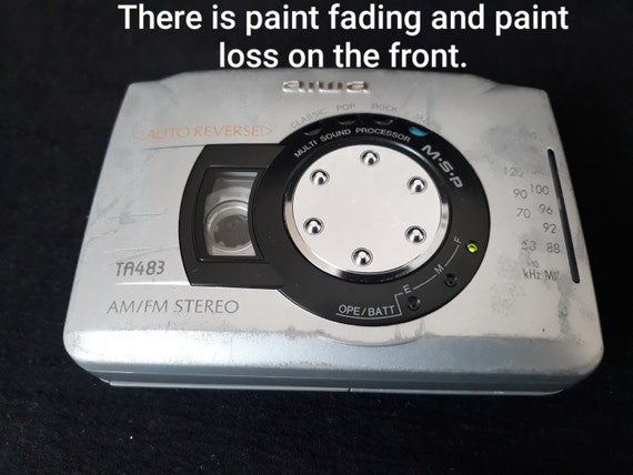Vintage Aiwa Walkman TA-483 Cassette Player: FM AM Radio - Etsy