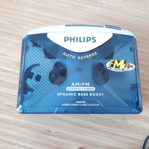 Vintage Rare Philips Walkman Cassette Player, Rare Philips Cassette Player, Philips Walkman, Philips, Retro Cassette Player, Philips AQ 6598