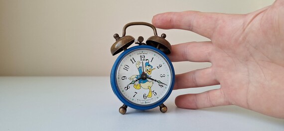 Rare 1950s Donald Duck Alarm Clock - Made in Germany - Etsy