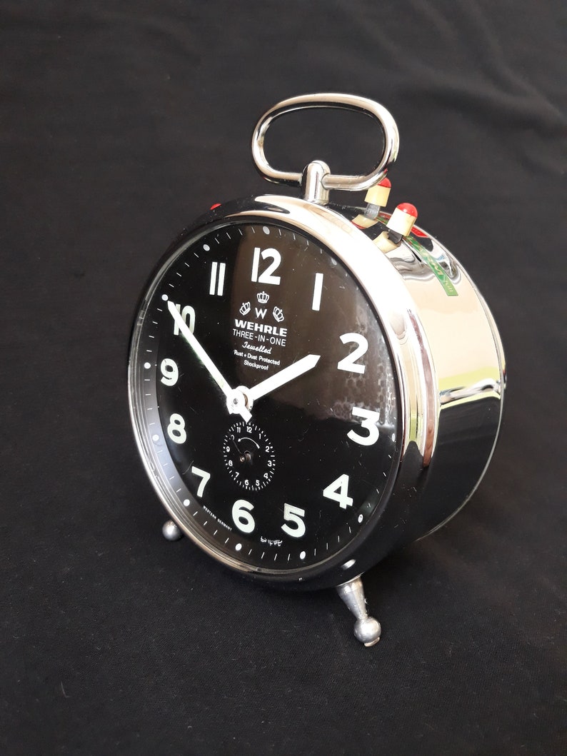 Super Rare Antique Wehrle Clock Wehrle Clock Threeinone Etsy