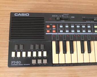 ヴィンテージ カシオ PT-80 ミニピアノ - 電子楽器 - Etsy 日本