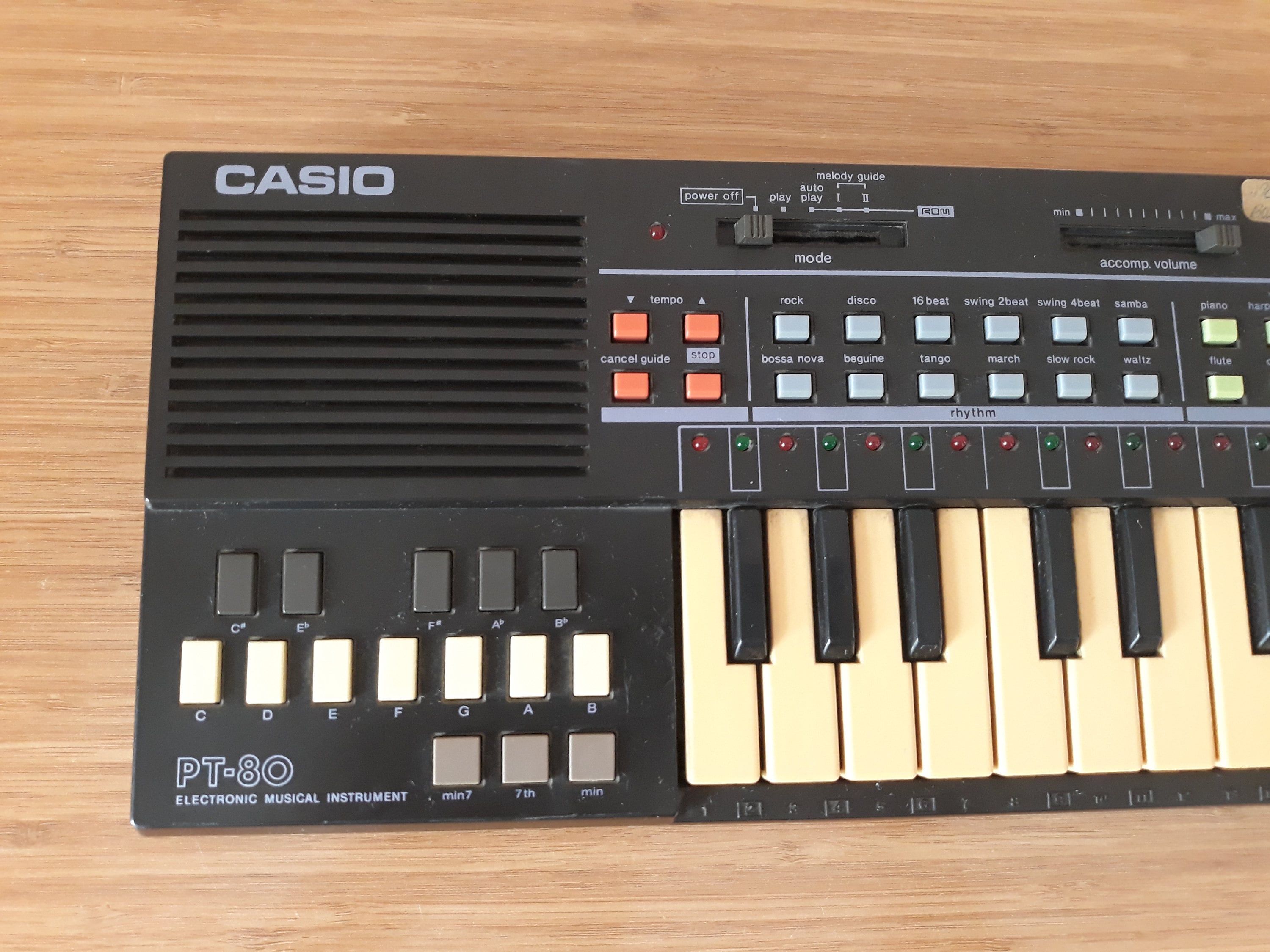 CASIO PT-80 ビンテージシンセ 80年代シンセ 37鍵 Casio PT-80 - What To Know & Where To Buy | Equipboard