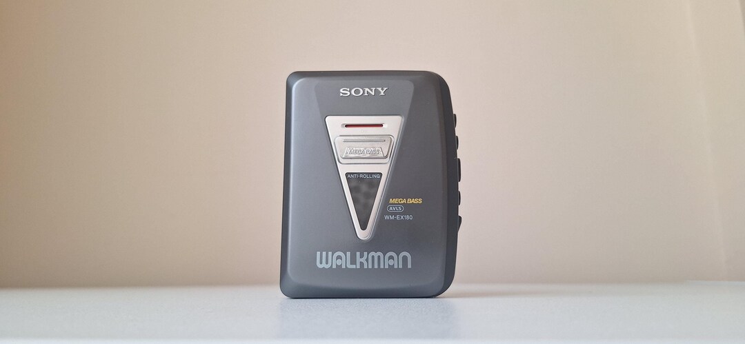 Vintage Sony Walkman WM EX 180 Cassette Player - Collectible - Etsy