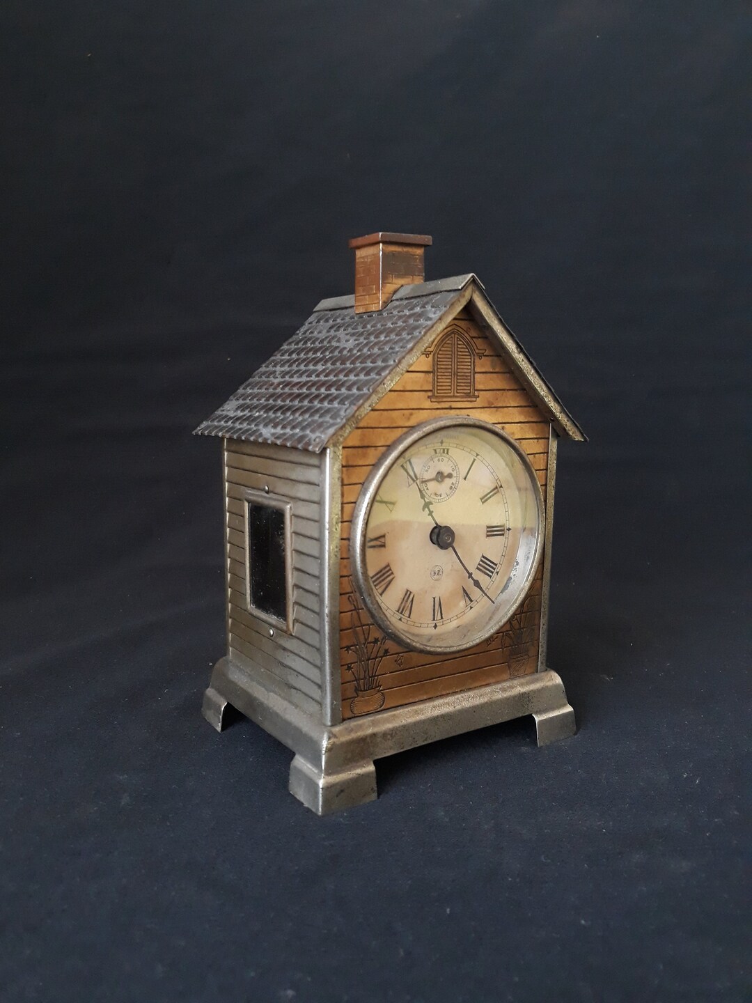Rare Antique Seth Thomas Alarm Clock, Antique Seth Thomas Clock, Seth Thomas Clock, Seth Thomas