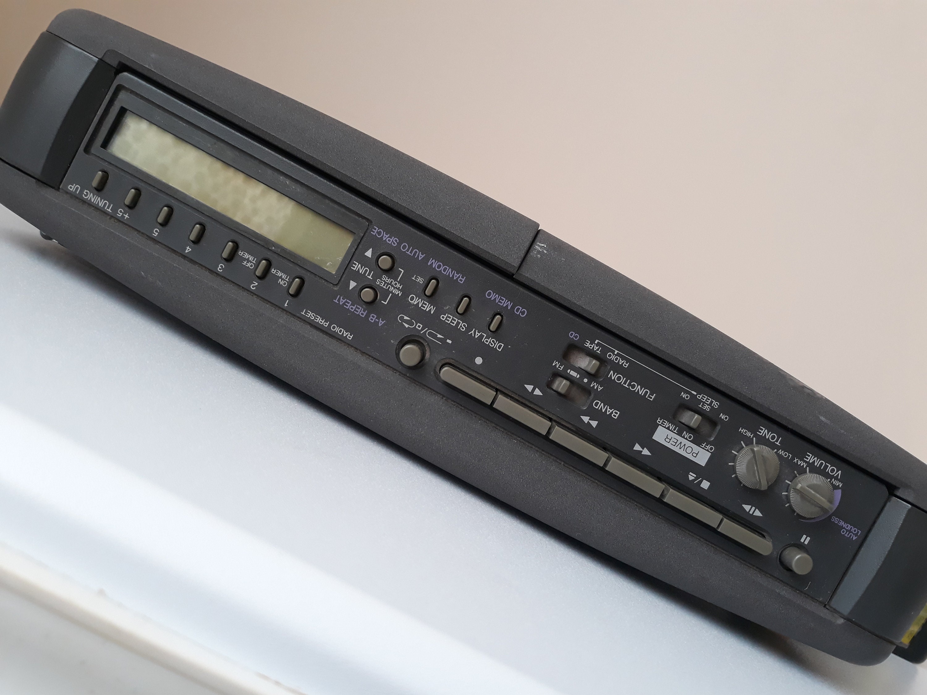 Rare Sansui Compact Radio CD Cassette Player - Made in Japan - Etsy