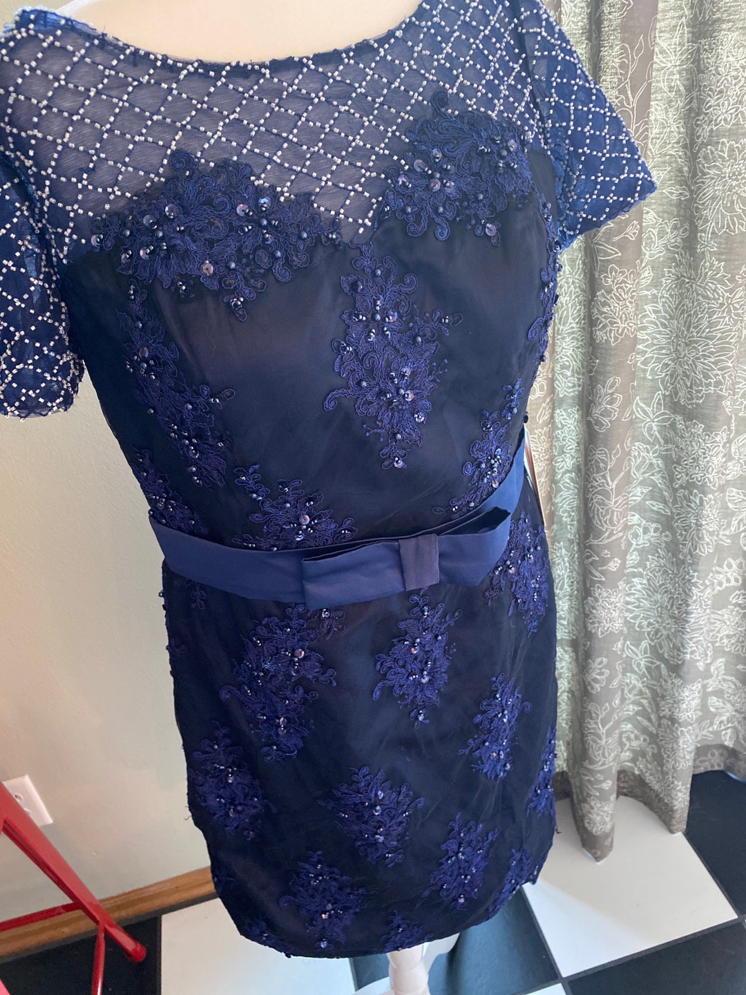 Blue Special Occasion Dress Etsy