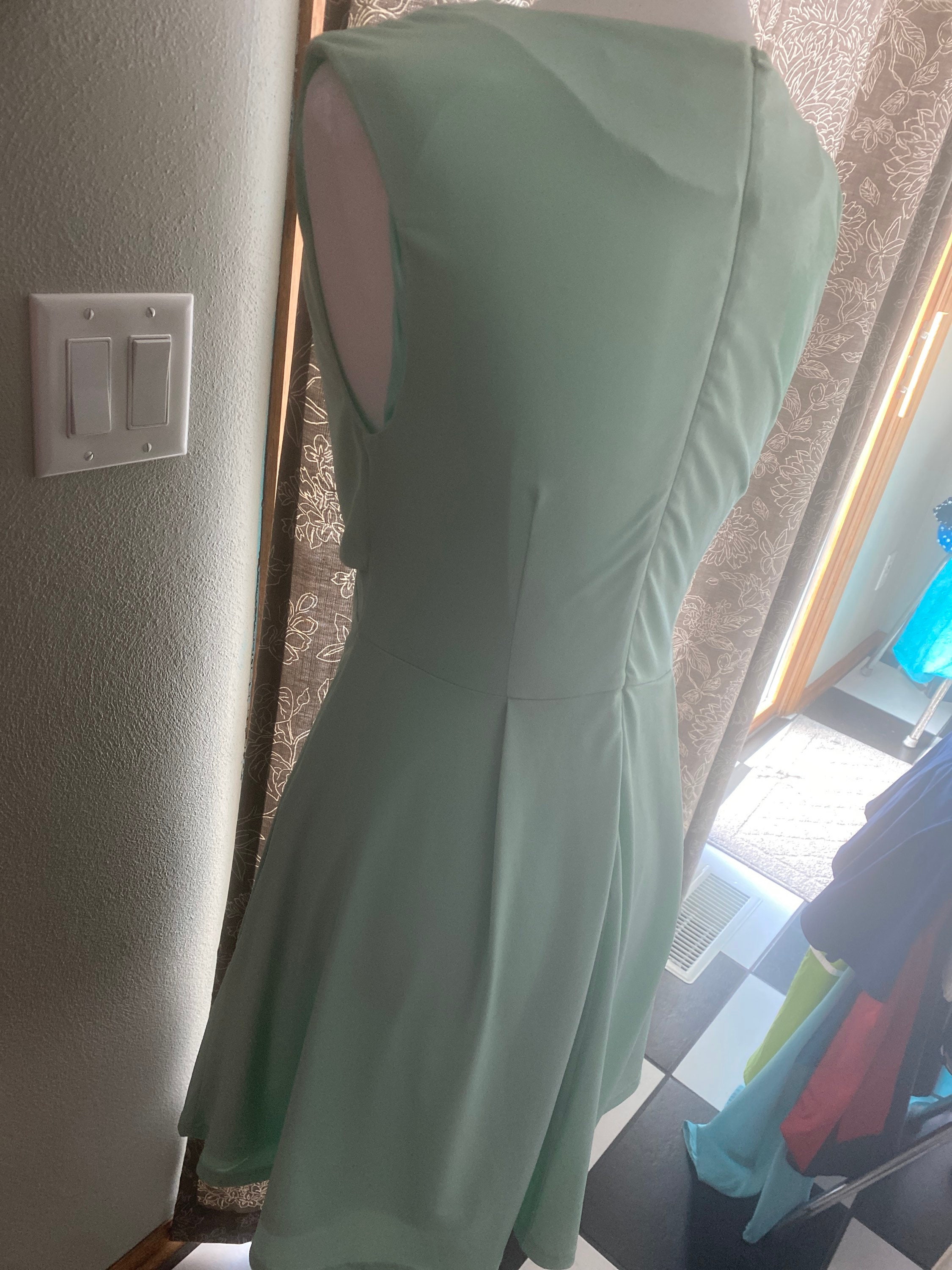 Vintage Style Mint Green Dress - Etsy