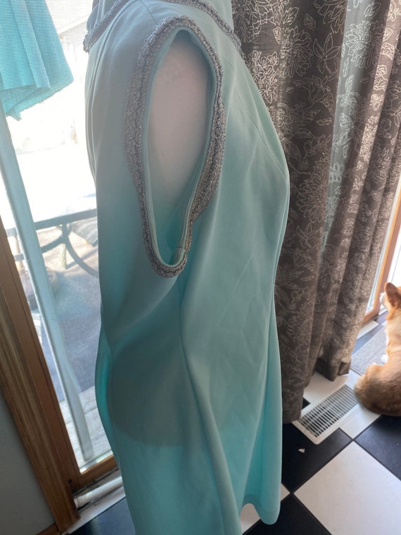 Light aqua mod dress - image 2