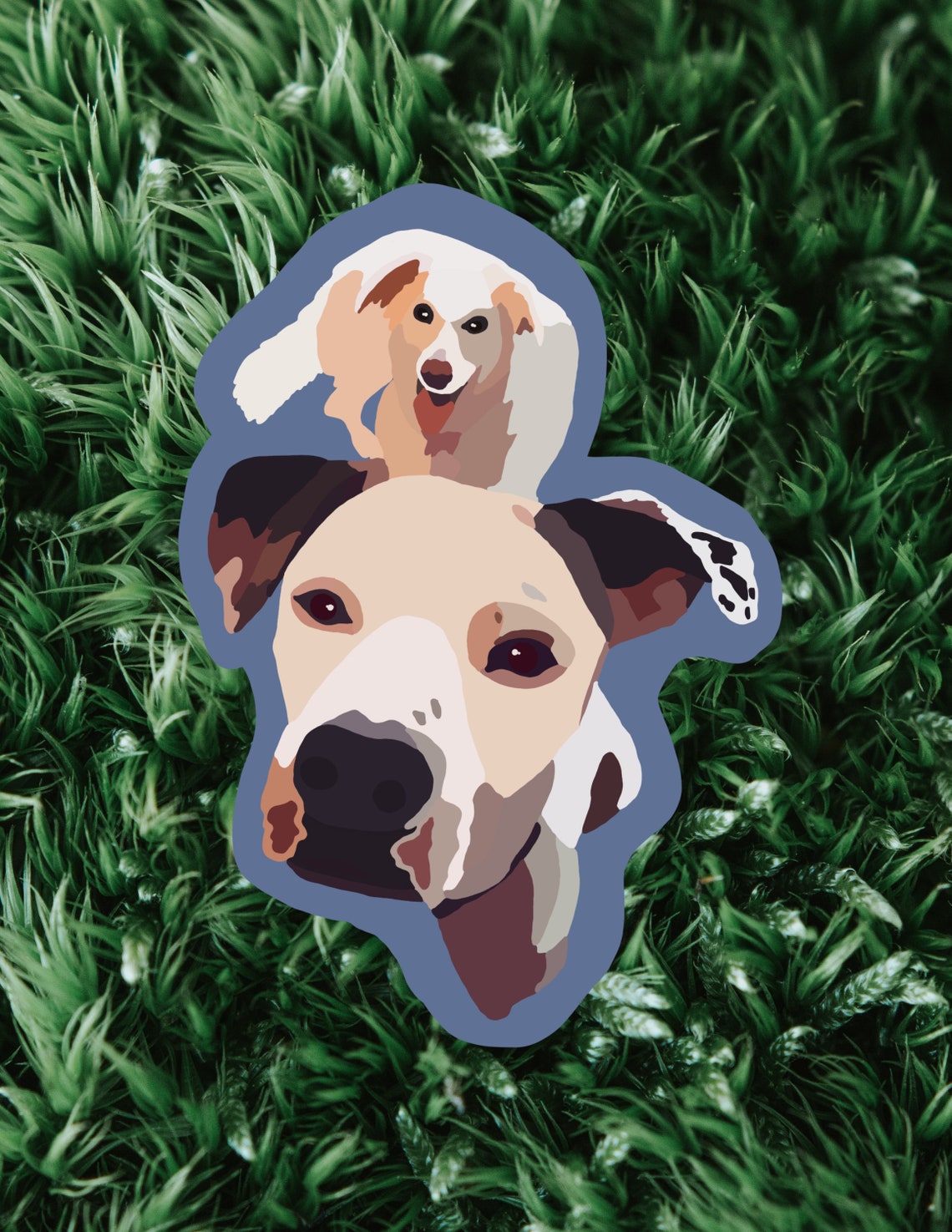 Personalisierte Haustier Sticker/Glossy Vinyl Sticker/Custom Etsy