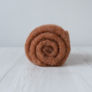 Calvados Carded Wool Batt
