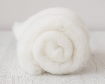 Milk Carded Wool Batt