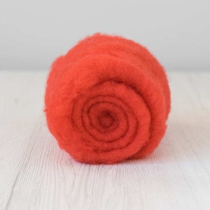 Chinese Lacquer Carded Wool Batt