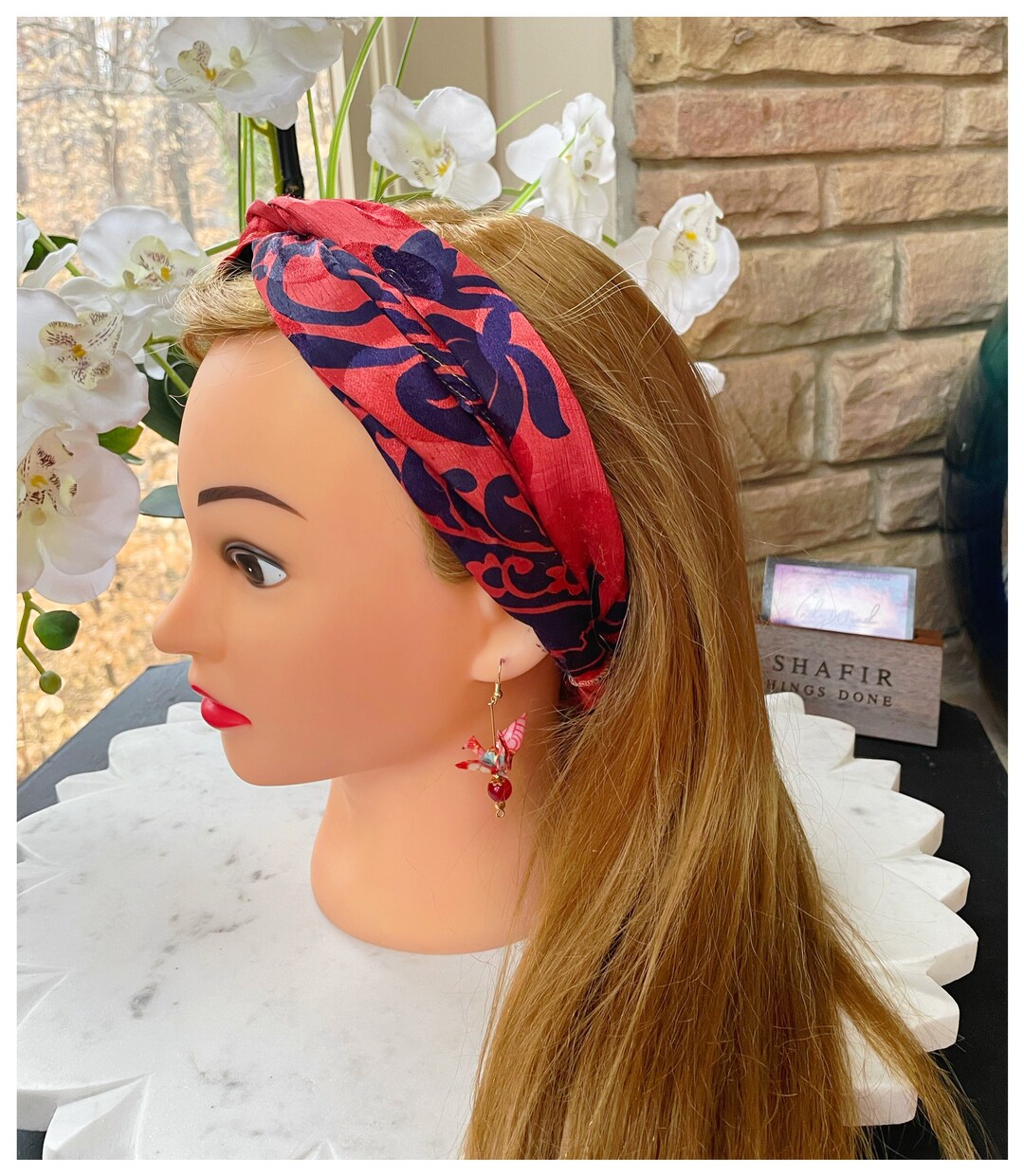 WOVEN TWIST HEADBAND SQUID SQUAD