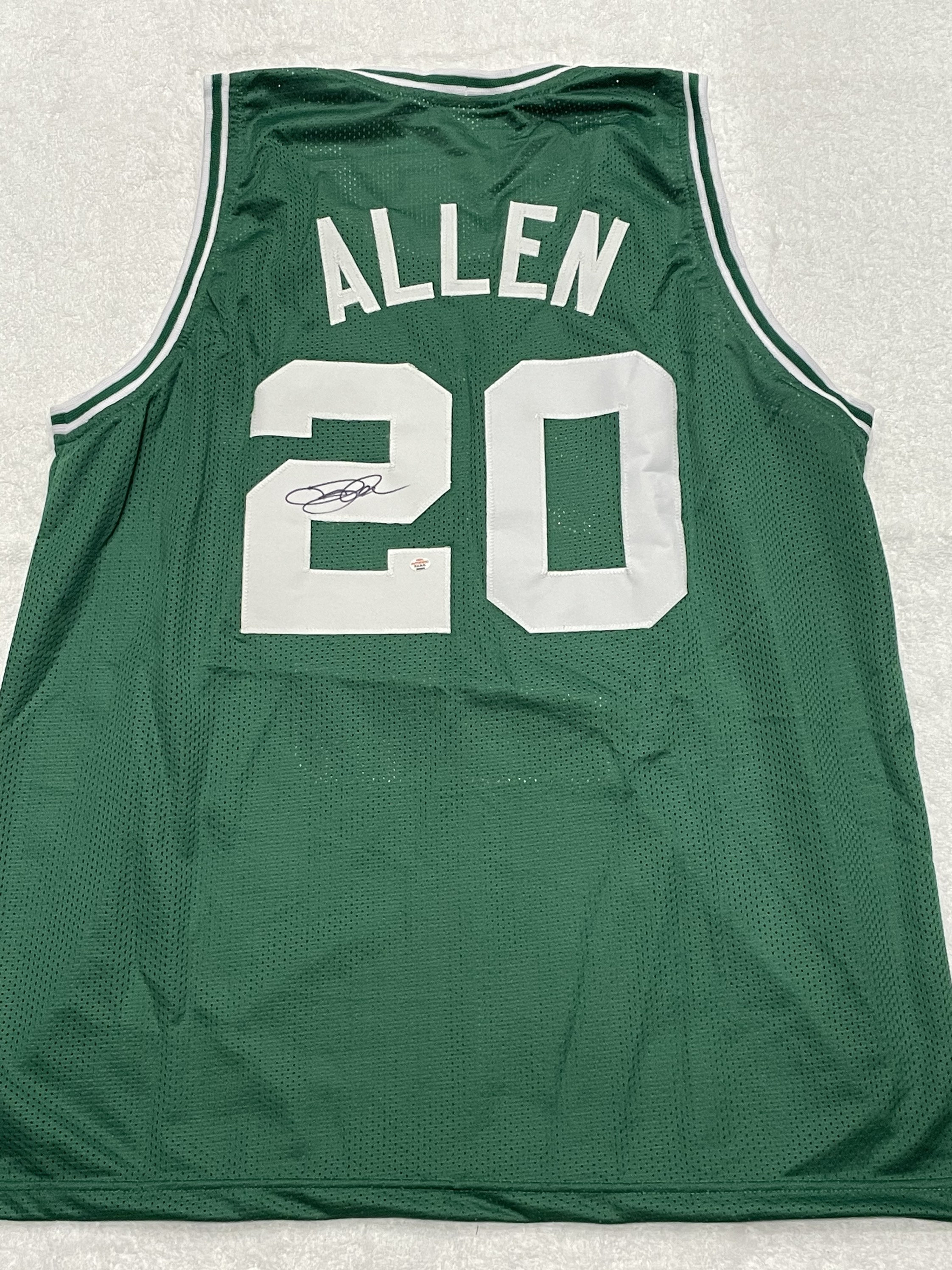 Ray Allen Signed Boston Celtics Basketball Jersey COA for sale  