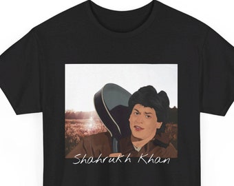 Shah Rukh Khan, maglietta Shah Rukh Khan, camicia vintage Shah Rukh Khan, regalo retrò Shah Rukh Khan, abbigliamento regalo Shah Rukh Khan Fan Merch