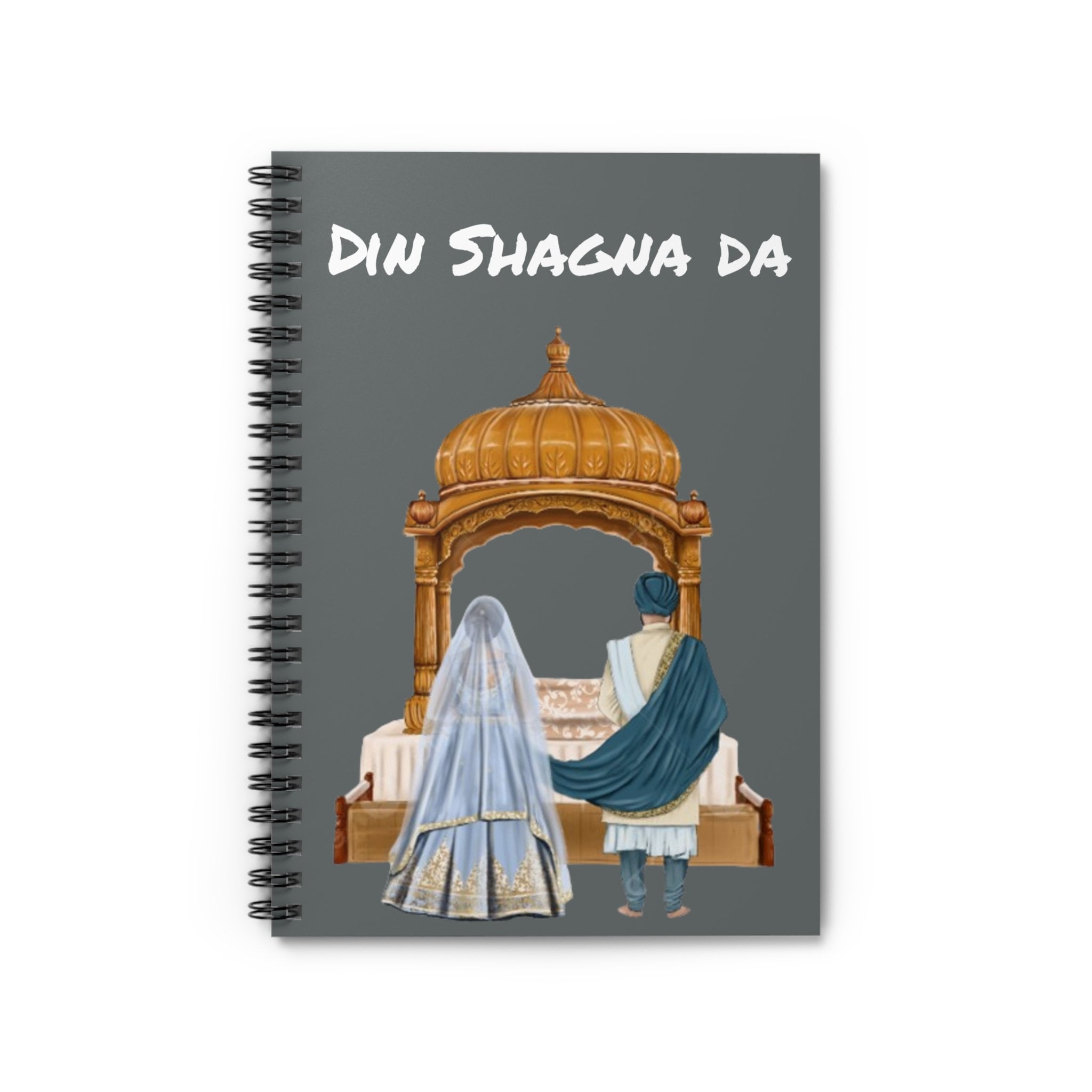 Sikh Wedding Planner, Indian Bride Notebook, Indian Bride Journal
