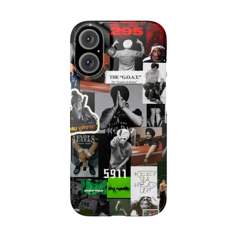 iPhone-skal | Anpassat telefonskal | Sidhu Moose wala telefonskal | Sidhu 5911 Legends Never Die | Anpassat iPhone-skal | Sidhu Mossewala bild 5