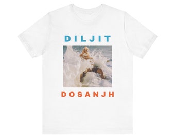DILJIT DOSANJH Camiseta vintage/ Camiseta Punjabi Singer / Camisa Diljit Dosanjh Dilumanati / Ropa Desi / Camisa india / Punjabi Jatt