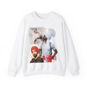 DILJIT DOSANJH Vintage Sweatshirt | Punjabi Singer Tshirt | Diljit Dosanjh Dilumanati Shirt | Desi Apparel | Indian Shirt | Punjabi Jatt