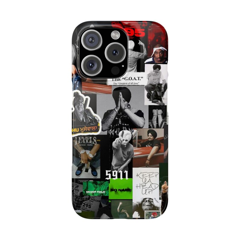 iPhone-skal | Anpassat telefonskal | Sidhu Moose wala telefonskal | Sidhu 5911 Legends Never Die | Anpassat iPhone-skal | Sidhu Mossewala bild 6