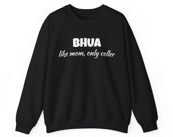 Bhua Sweatshirt|Bhua Definition Crewneck|Cool Bhua Shirt| In My Bhua Era|Desi Gifts for Massi, Bhua, Aunty|Mothers day gift|Gender Reveal