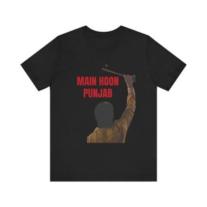 Main Hoon Panjab Diljit Dosanjh inspired Tshirt,Desi Tshirts, Punjabi Desi anniversary gift, Diljit Tour Dilumanati Tshirt
