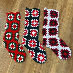 Crochet Christmas Stockings