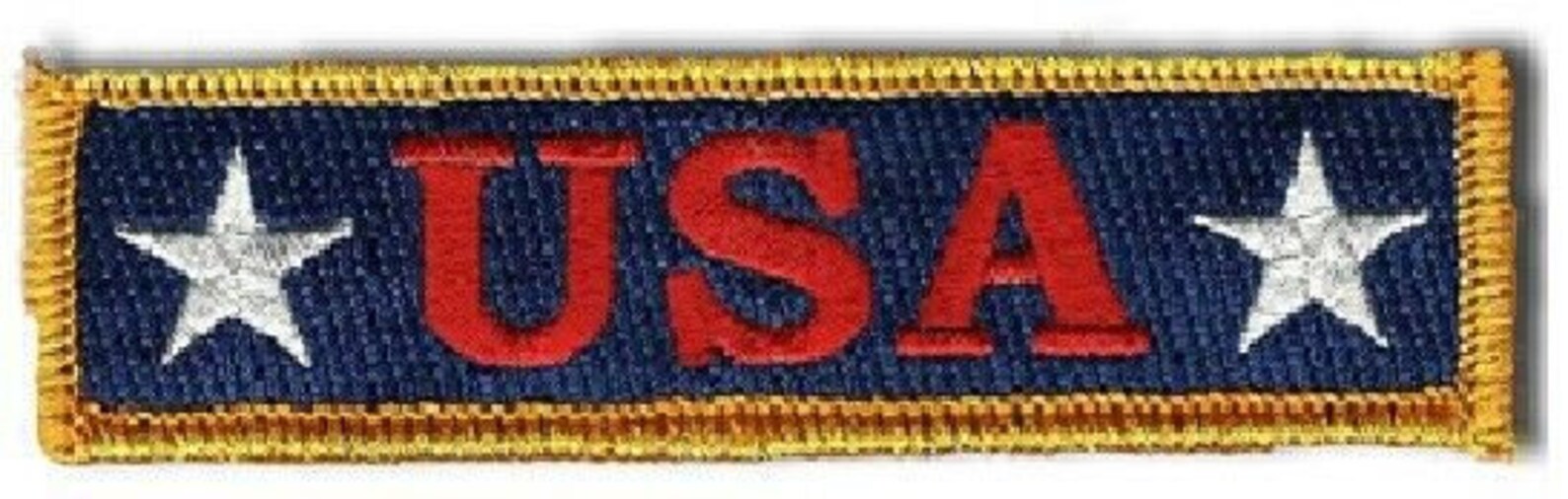 Hook Fastener Compatible Patch Usa Full Color 3.75X1 Etsy