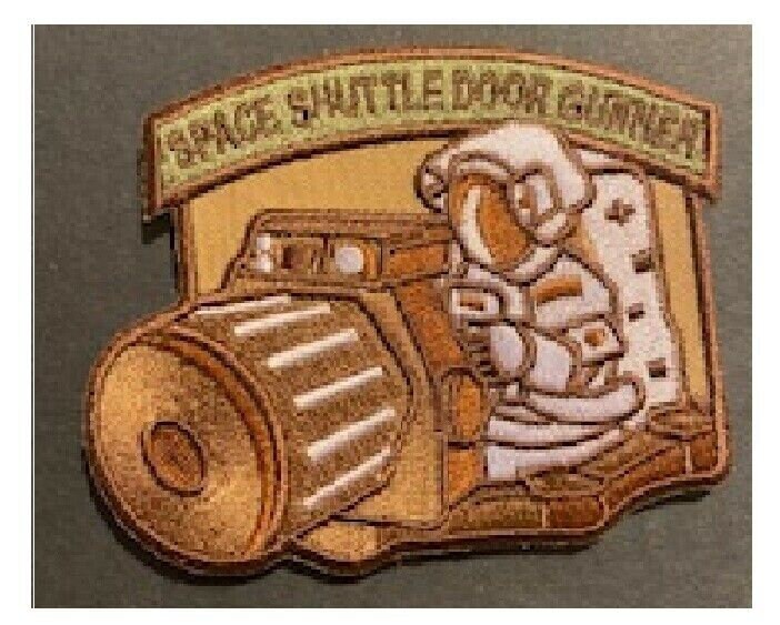 Space Force Door Gunner Morale Patch 3.25 Sized Etsy