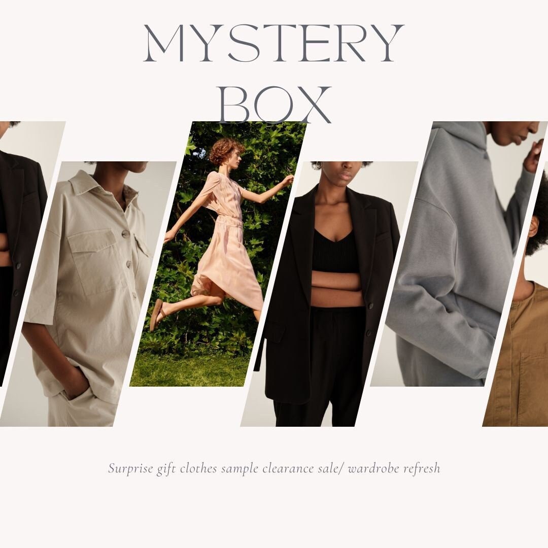Mystery Box - surprise gift clothes sample clearance sale/ wardrobe refresh