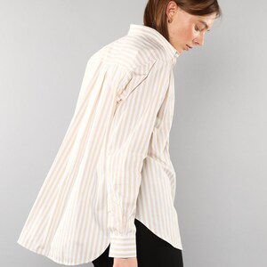 Oatmeal Striped Shirt image 3