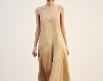 Lyocell Slip Maxi Dress