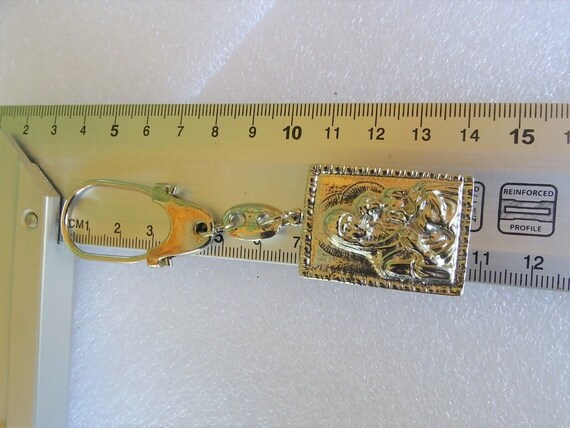 Christian keychain with an image of the Virgin Ma… - image 2