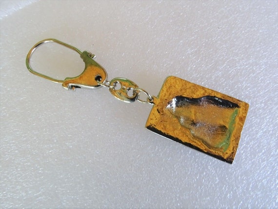 Christian keychain with an image of the Virgin Ma… - image 6
