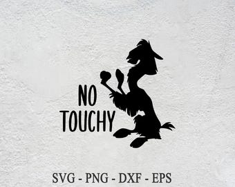 Kein empfindliches Lama SVG: Cricut & Silhouette Schnittdatei (Digitaler Download)