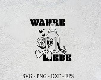 Butelka miłości SVG, wektor serca, sylwetka Cricut (pobieranie cyfrowe)