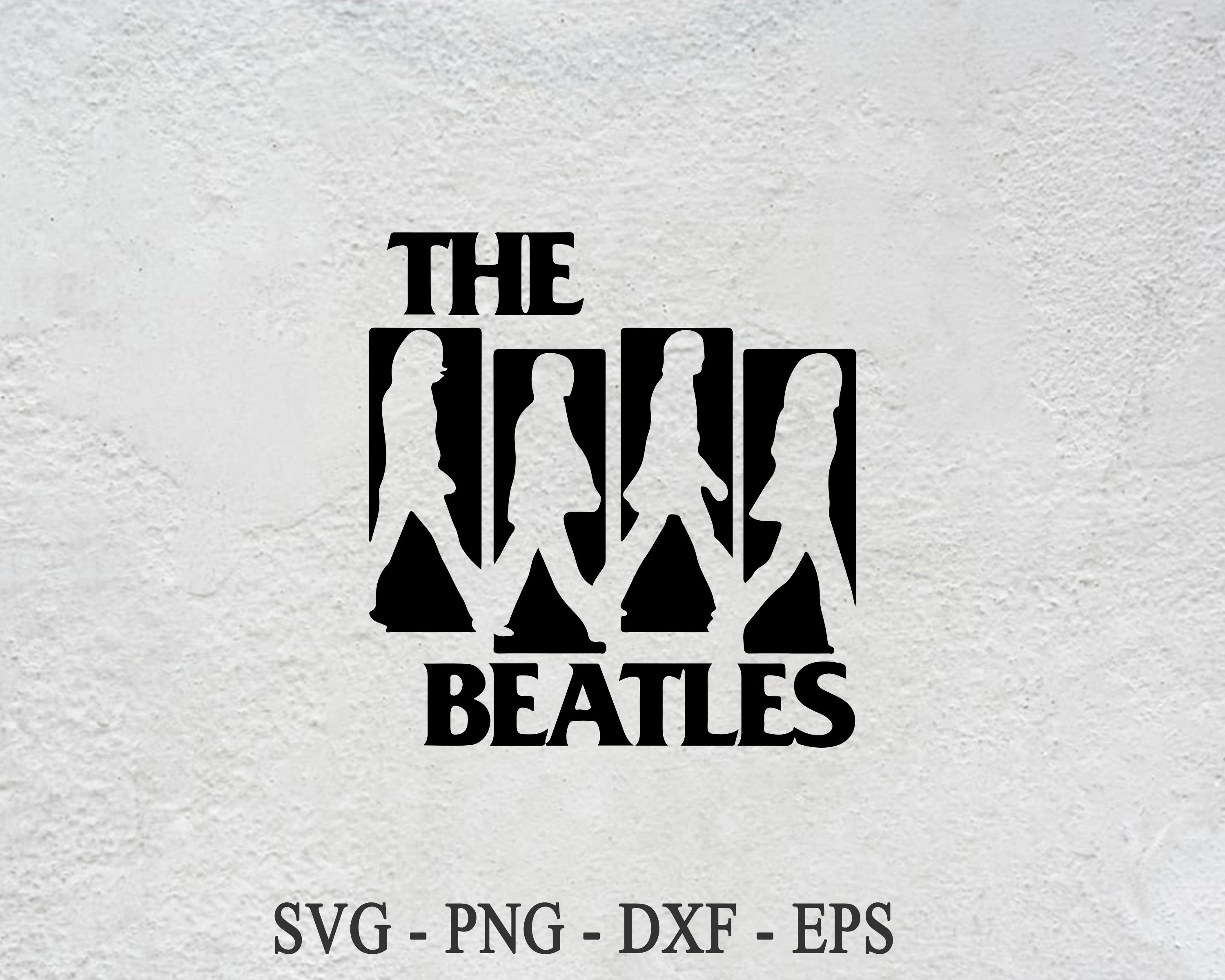 The Beatles SVG, PNG, EPS- Clean lines, Ready for your project!