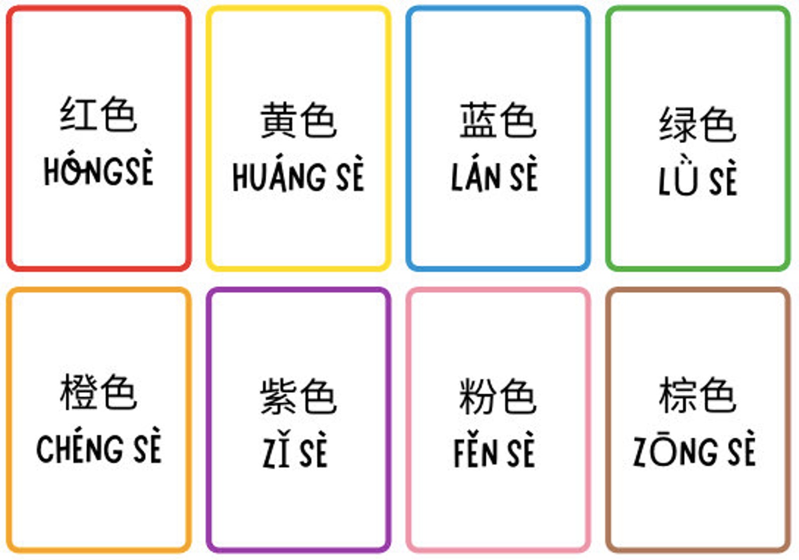 PRINTABLE Mandarin Flashcards Beginners FREE Daily Language Etsy Canada