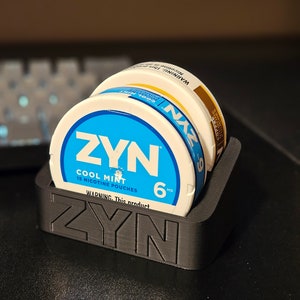 Don't use a boring plastic ZYN can. Buy a customized metal ZYN can tod
