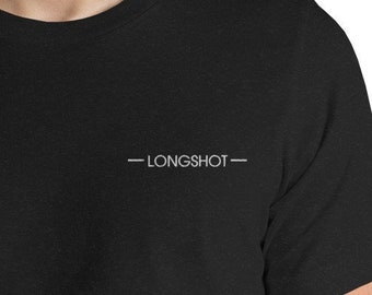Longshot Catfish Embroidered Short-Sleeve Unisex T-Shirt
