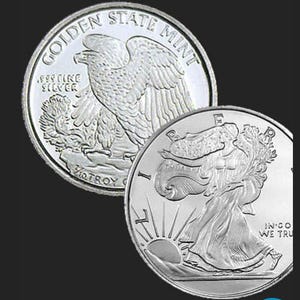 1 troy ounce silver liberty coin - Etsy 日本
