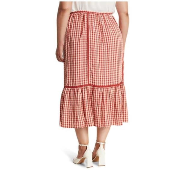 Women's Plus Size Skirts, Gingham Skirts, Maxi Sk… - image 3