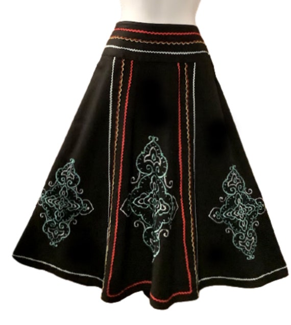 Skirt, 1960's Skirt, Vintage Skirt, Hippy Skirt, H