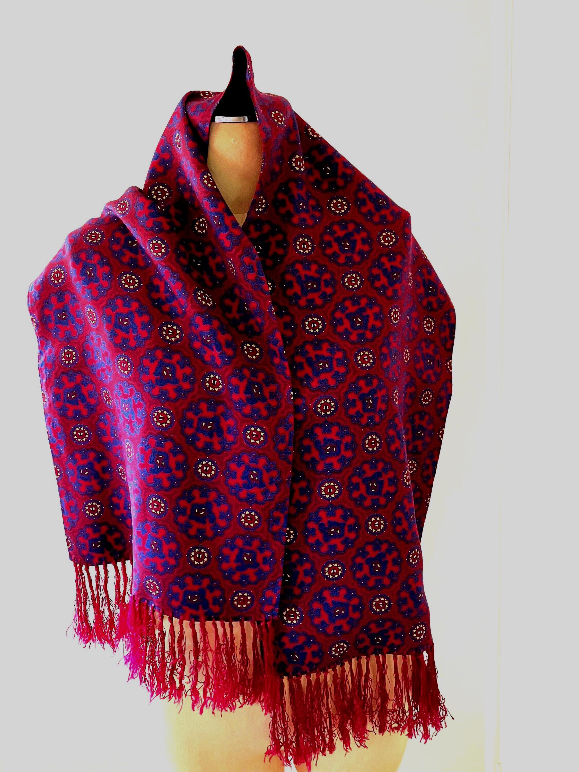 Vintage Tootal Scarf - Etsy