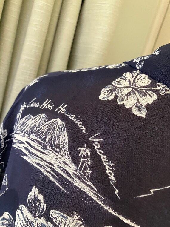 Lisa Ho Hawaiian Vacation Sheer Over Shirt Austra… - image 3