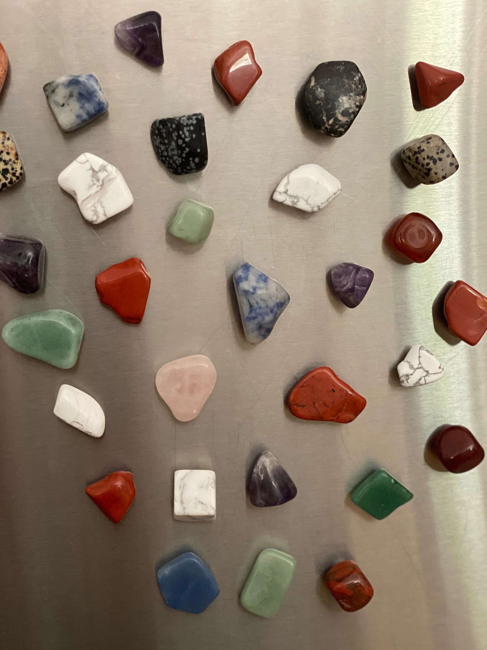 Set of 5 Assorted Tumbled Rocks Etsy