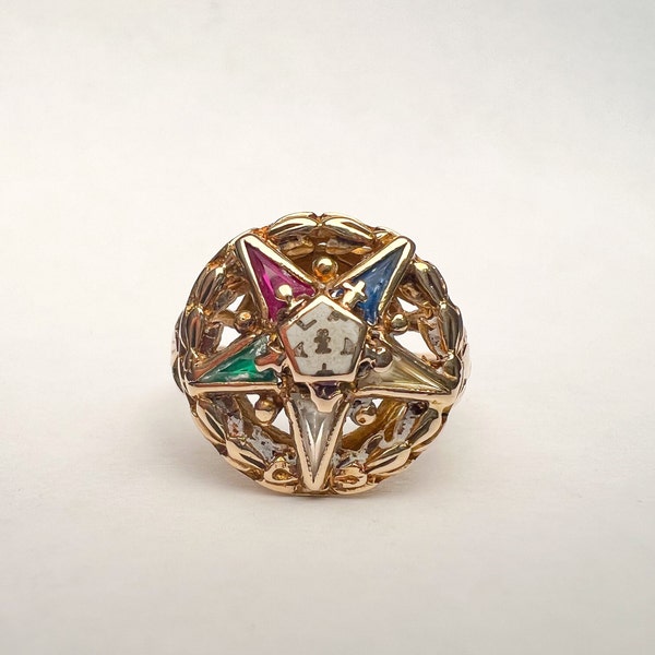 Order of Eastern Star Rings for Women - Etsy