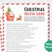 Christmas Trivia Game Adults Printable Christmas Family Game - Etsy