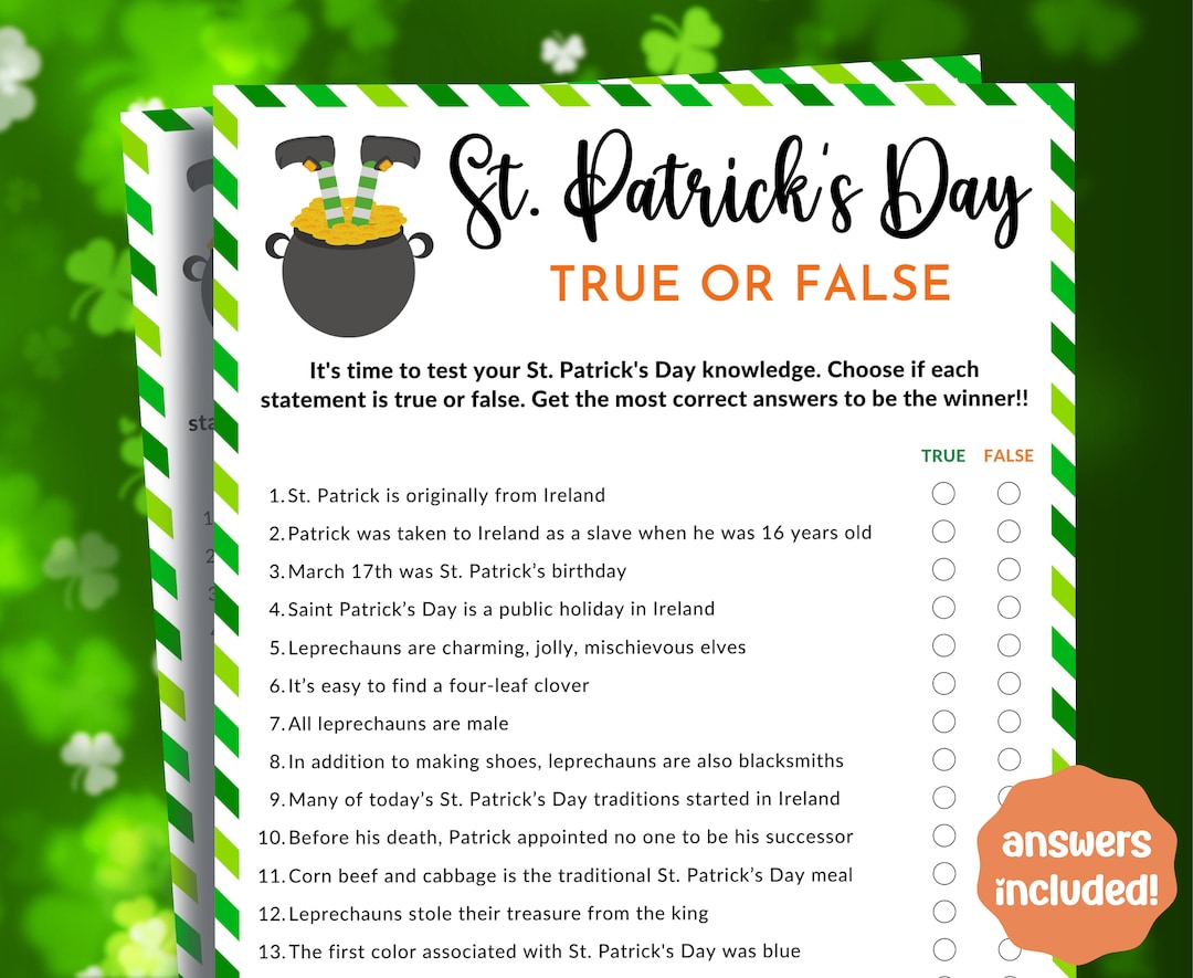 st patricks day true story
